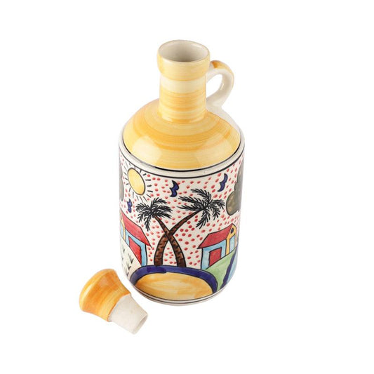 Ceramic Blue Floral Oil Dispenser | Multiple designs