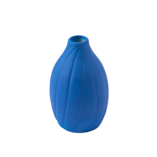 Phoebe Decorative Blue Ceramic Vase | 5 inch