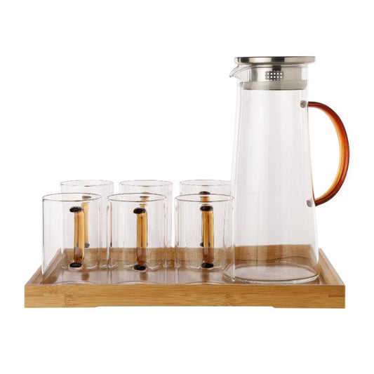 Jug and Tray Set | Set of 6