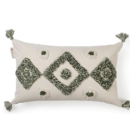 Dia Fleecy Lumbar Cushion Cover  | 20x12 inches