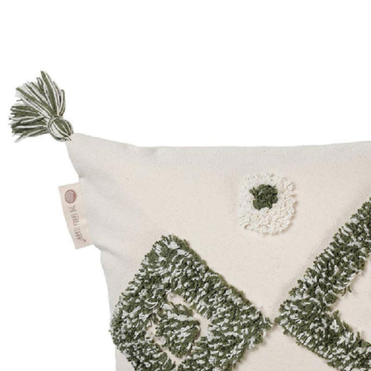 Dia Fleecy Lumbar Cushion Cover  | 20x12 inches