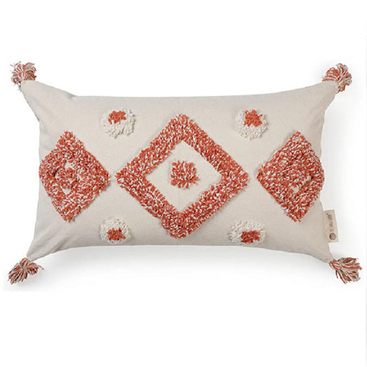 Dia Fleecy Lumbar Cushion Cover  | 20x12 inches