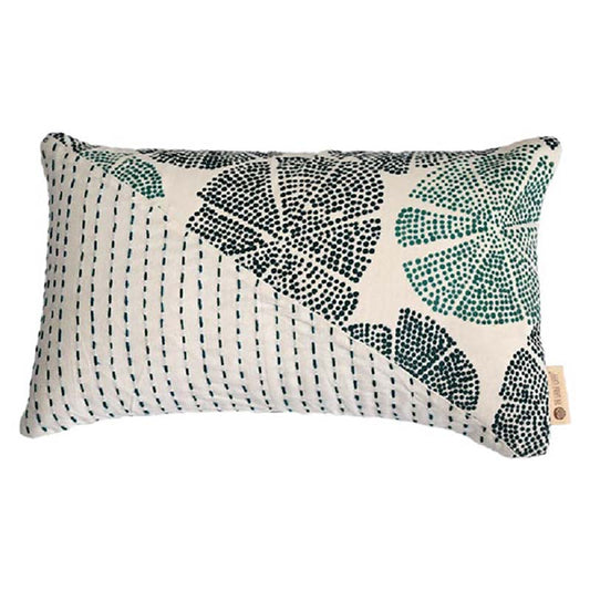 Makhamalee Postal Lumbar Cushion Cover | 20x12 inches