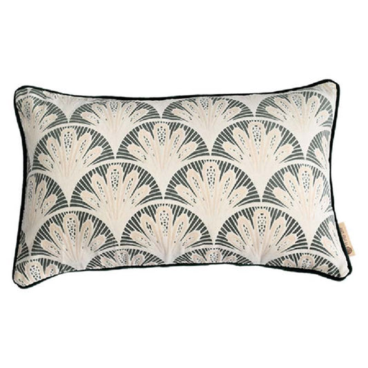 Makhamalee Fume Lumbar Cushion Cover | 20x12 inches