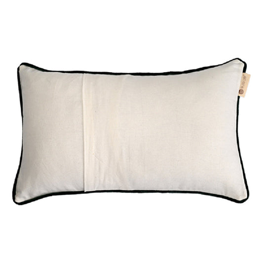 Makhamalee Fume Lumbar Cushion Cover | 20x12 inches