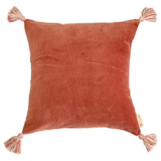 Makhamalee Terra Solid Cushion Cover | 18x18 inches