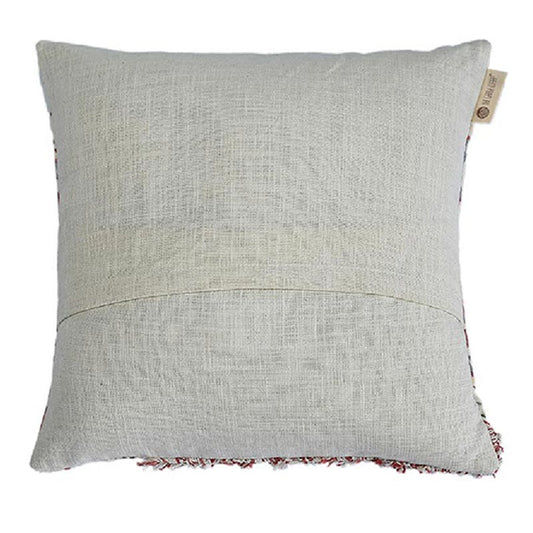 Ruhe Printed Shag Cushion Cover | 16x16 inches