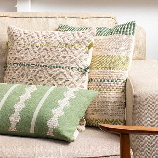 Balmy Honeydew Cushion Cover | Single | 18x18 inches