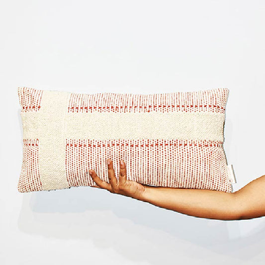 Strip Highlight cushion Cover | 24x12 inches