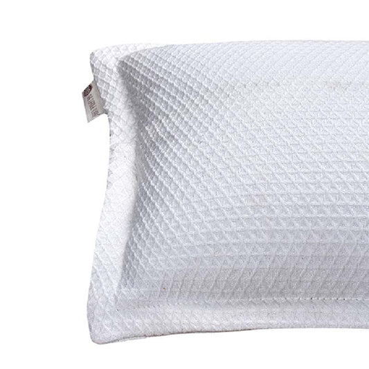 Intertwined White Cushion Cover | 18 inch, 24 inch, 20 x 12 inch