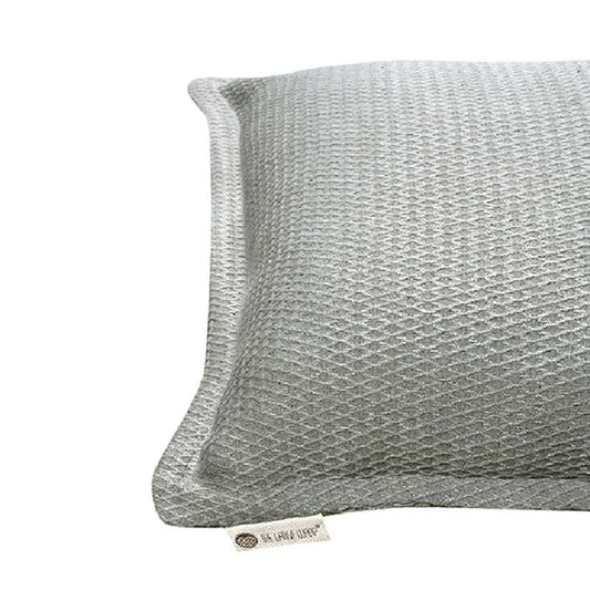 Intertwined Grey Cushion Cover | 18 inch, 24 inch, 20 x 12 inch