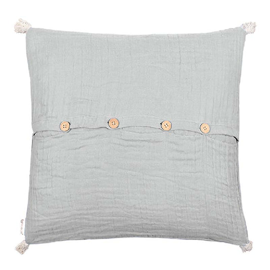 Chiffon Beige Cushion Cover | 18 inch, 24 inch, 20x12 inch