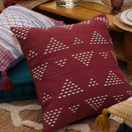 Atrisuta solids Cushion Cover  | 18x18 inches | Multiple Colors