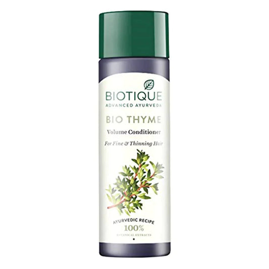 Biotique Advanced Ayurveda Bio Thyme Volume Conditioner For Fine & Thinning Hair