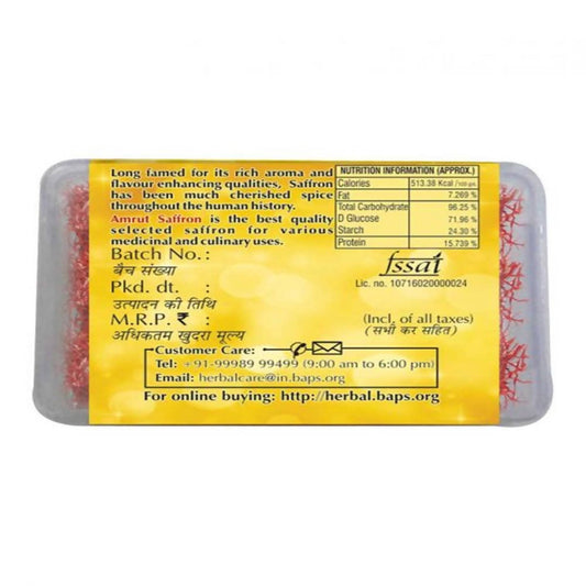 Baps Amrut Saffron -1 gm