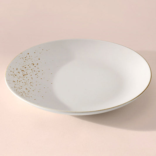 Gold Splatter Dinner Plate | 10.5 inch, 12 inch