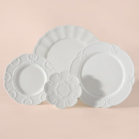 Magic of Classic Bone China Dinner Set | Set of 4