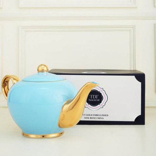 Signature Collection New Bone China Teapot | Multiple Colors