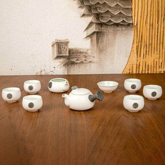 Dynasty Tea Set | Set of 10 | Multiple Colors