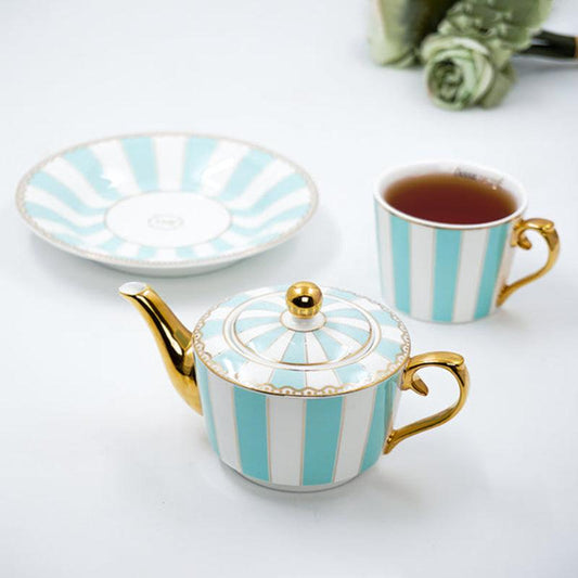 Crowned  Tea Set | Set of 6 | Multiple Colors