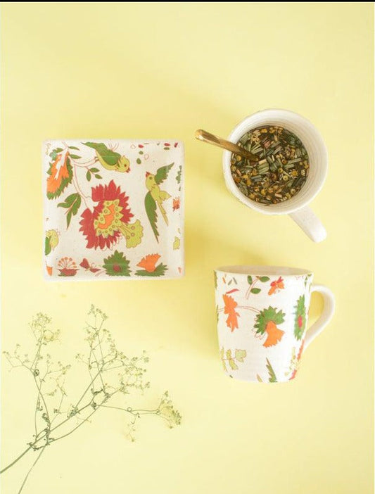 Morning Bliss 2 Mugs & Tray Set  | Multiple Sizes