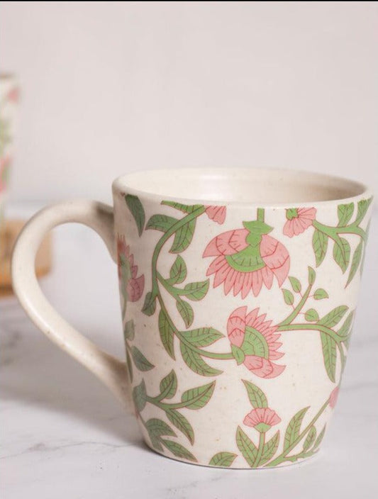 Pink Symphony Coffee Mugs  | Set of 2