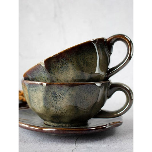 Jaen Cups and Saucers | Set of 2