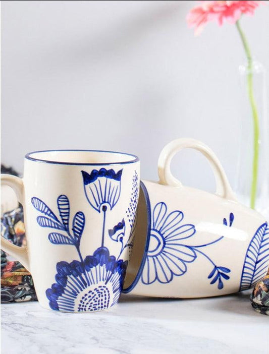 Magnolia Mugs | Set of 2