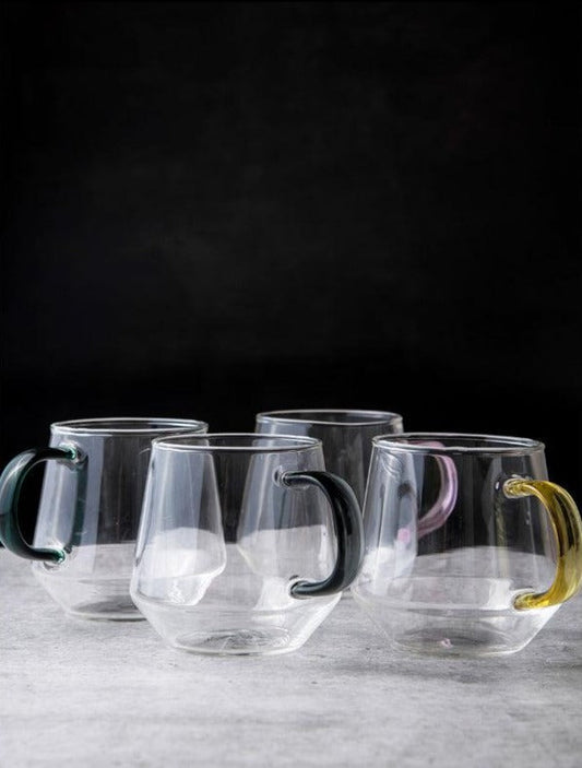 Glass Mugs  | Set of 2