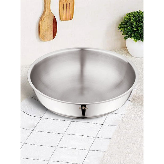 Stainless SteelHarlo CookSafe Triply Tasla | 1.5L, 2L, 2.7L, 3L, 1.2L, 6.8L, 7.5L, 4L, 5.5L