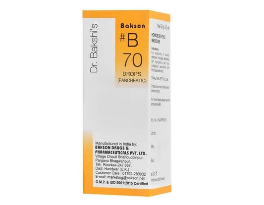 Bakson's Homeopathy B70 Drops