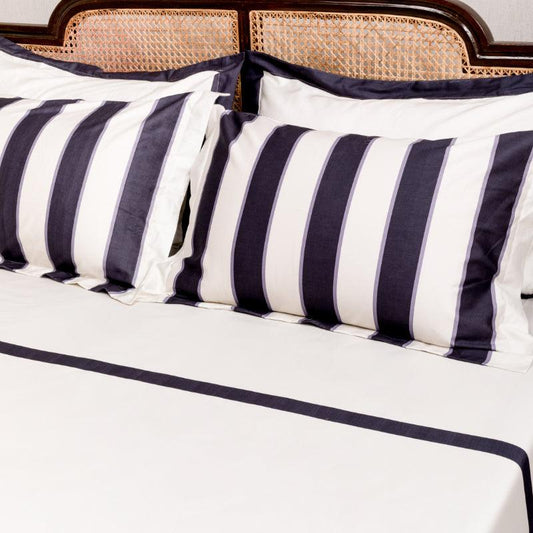 Midnight Blue Bageecha Bedding Set | King Size