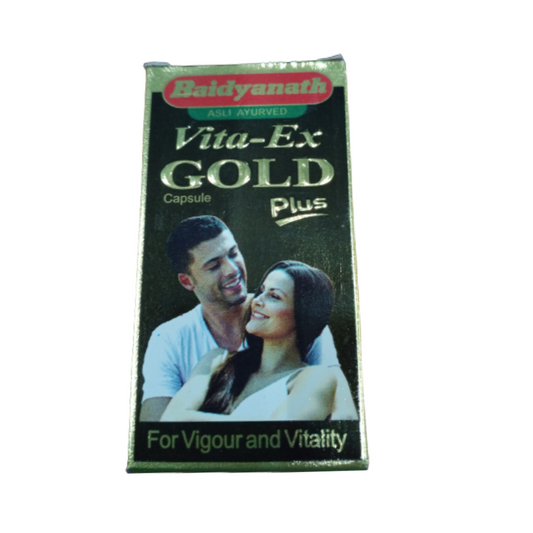 Baidyanath Vita Ex Gold Plus Capsules - 20 Cap