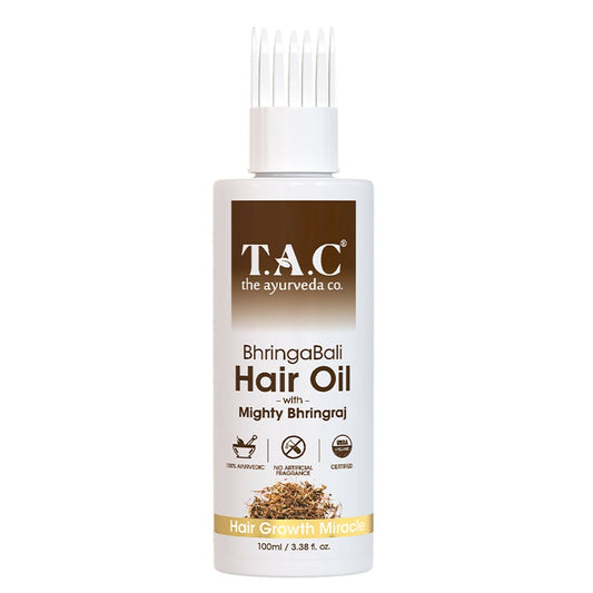 T.A.C - The Ayurveda Co. Bhringabali Hair Oil for Hairfall Control & Hair Growth with Bhringraj & Amla