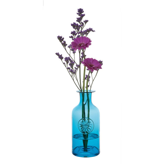 Daisy Turquoise Flower Vase | 12 Inches