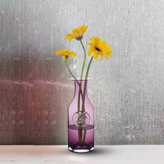 Pansy Heather Flower Vase | 4 Inch