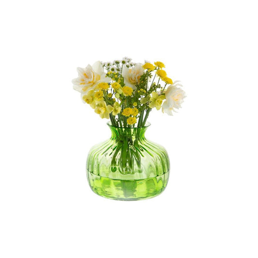 Iris Cushion Medium Flower Vase | 8 Inches | Multiple Colors