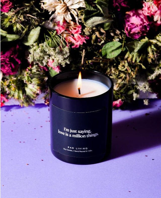 Toxic Oudh Affair Scented Candle | Love Yourself Collection