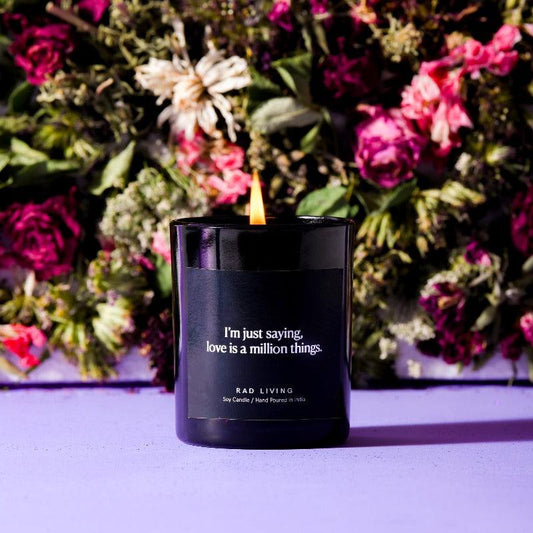 Toxic Oudh Affair Scented Candle | Love Yourself Collection