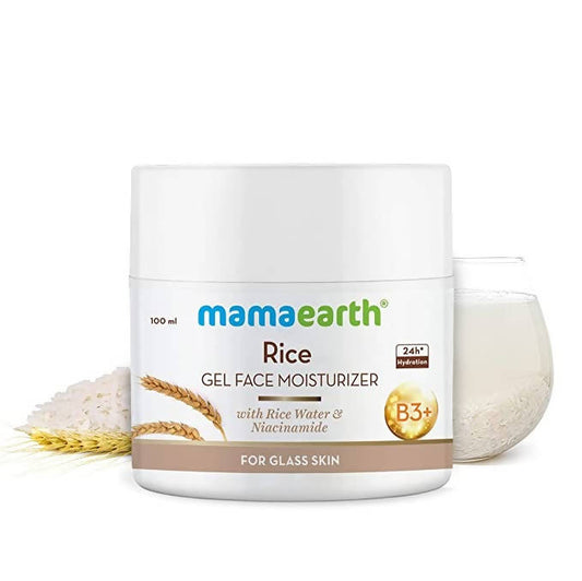 Mamaearth Rice Gel Face Moisturizer With Rice Water & Niacinamide - 100 ml