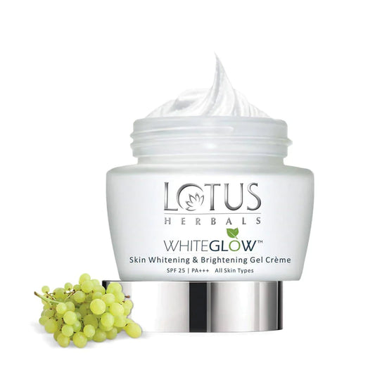 Lotus Herbals WhiteGlow Brightening Gel Cream with SPF 25 – Hydrating & Radiance Boosting