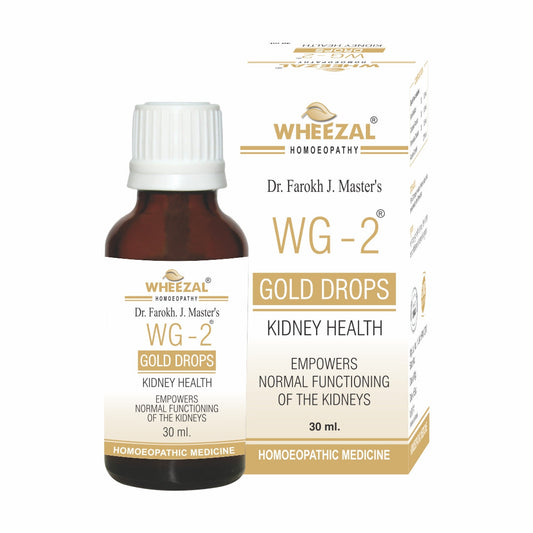 Wheezal Homeopathy WG-2 Gold Drops