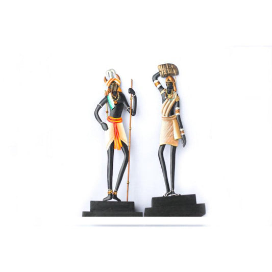 Man Woman Standing Pair Artifact