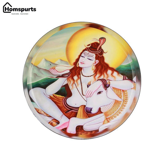 Lord Shiva Wall Art | Set of 2 | 10, 8 inches