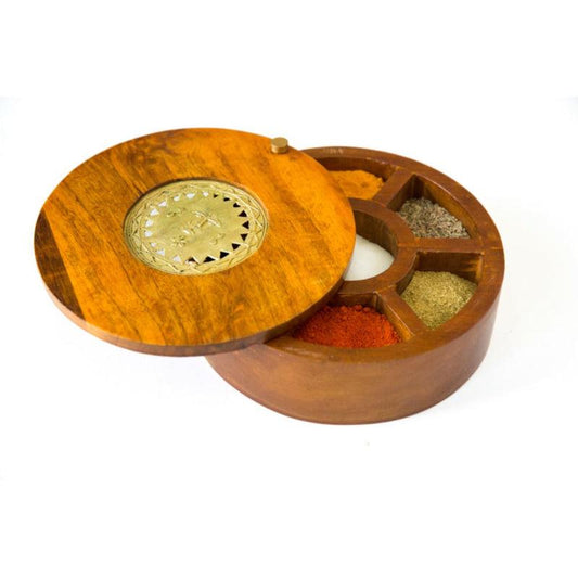 Handcrafted Dhokra Art Spice Box