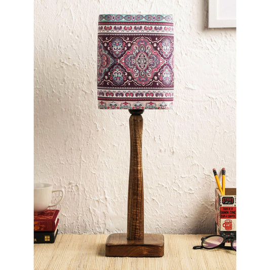Ancient Art Wooden Lamp