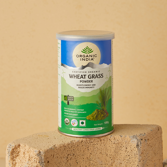 Organic India Wheatgrass Powder - 100 gms