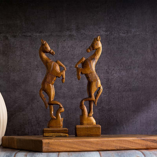 Free-Spirited Rider Showpiece | Set of 2