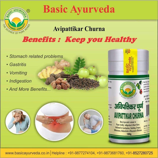 Basic Ayurveda Avipattikar Churna - 100 gms