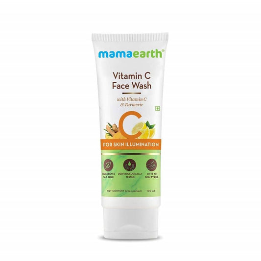 Mamaearth Vitamin C Face Wash For Skin Illumination -100 ml - Pack of 1